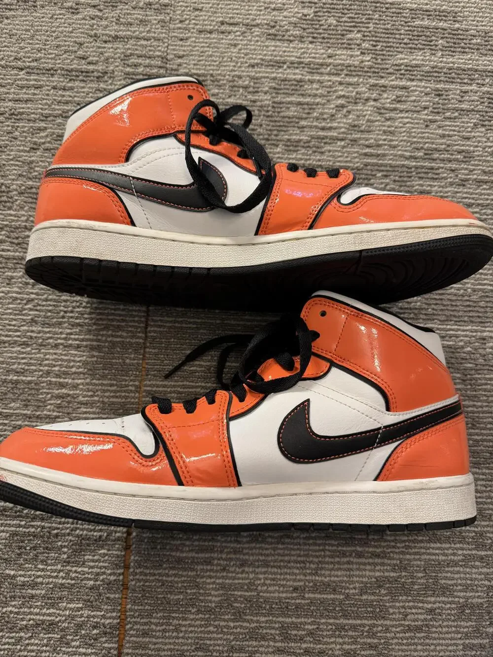 Nike Air Jordan 1 Mid Shoes Mens Size 10.5 Shattered Backboard DD6834-802